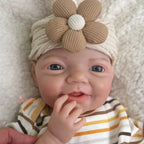 Image of Reborn Baby Dolls 18Inch Baby Girl Full Soft Solid Silicone Reborn