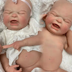 Image of Reborn Baby Dolls 18Inch Crying Bebe Painted/Unpainted Full Solid
