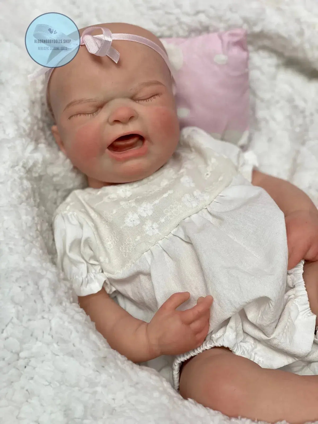 Image of Reborn Baby Dolls 18Inch Crying Bebe Painted/Unpainted Full Solid