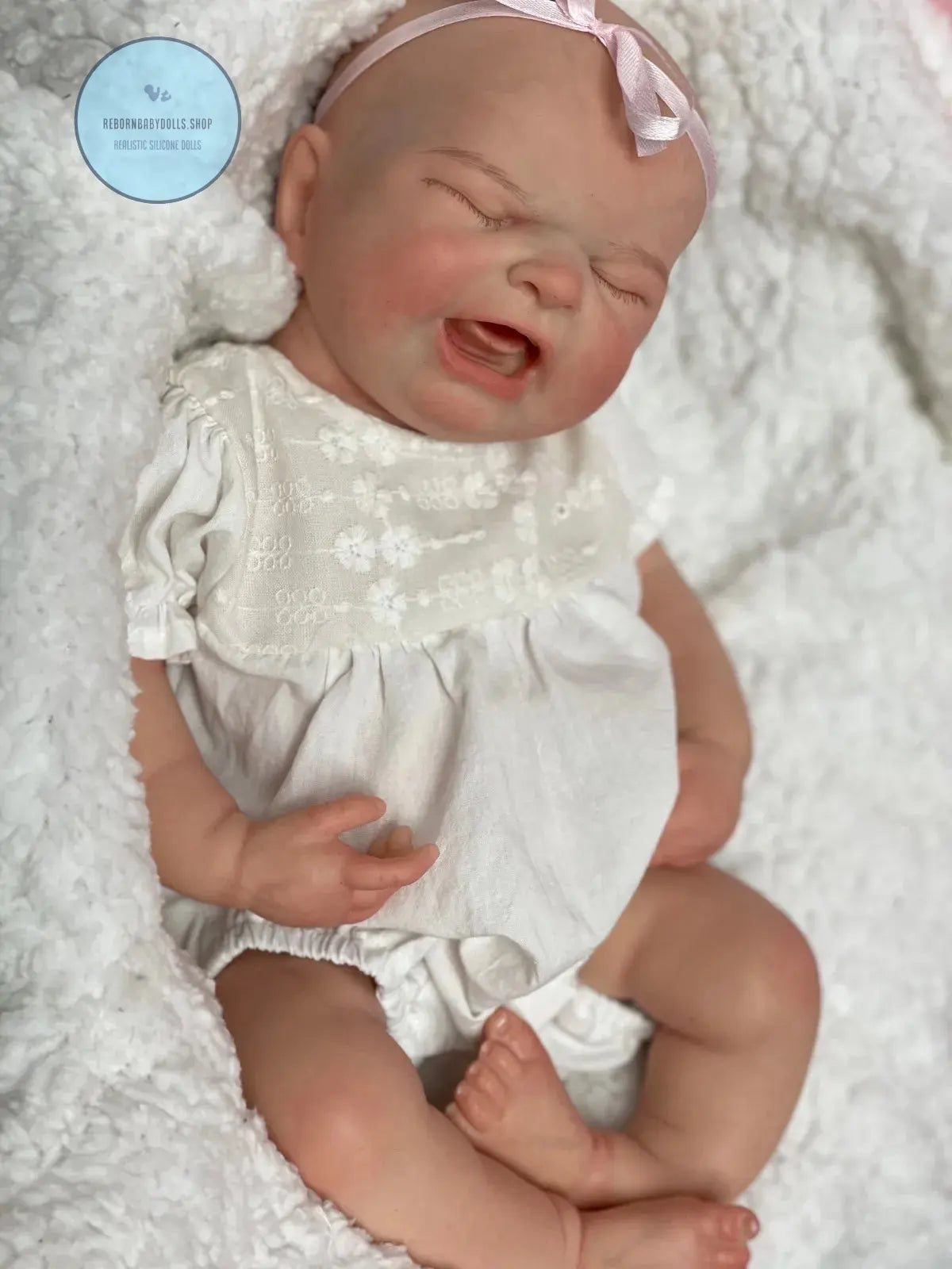 Image of Reborn Baby Dolls 18Inch Crying Bebe Painted/Unpainted Full Solid