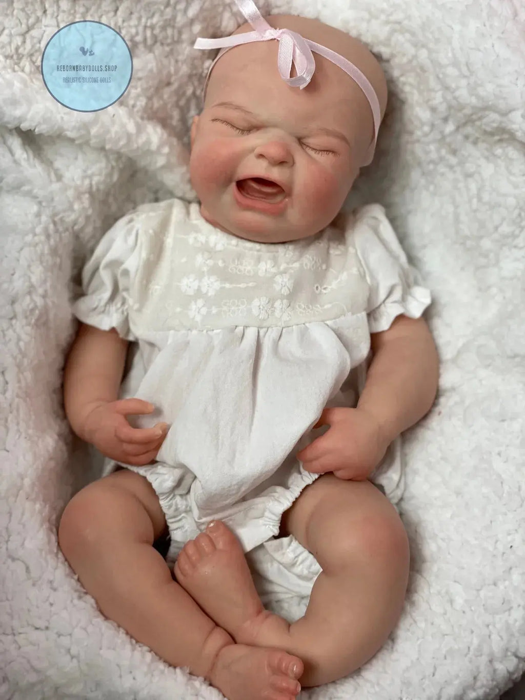 Image of Reborn Baby Dolls 18Inch Crying Bebe Painted/Unpainted Full Solid