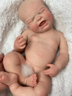 Image of Reborn Baby Dolls 18Inch Crying Bebe Painted/Unpainted Full Solid