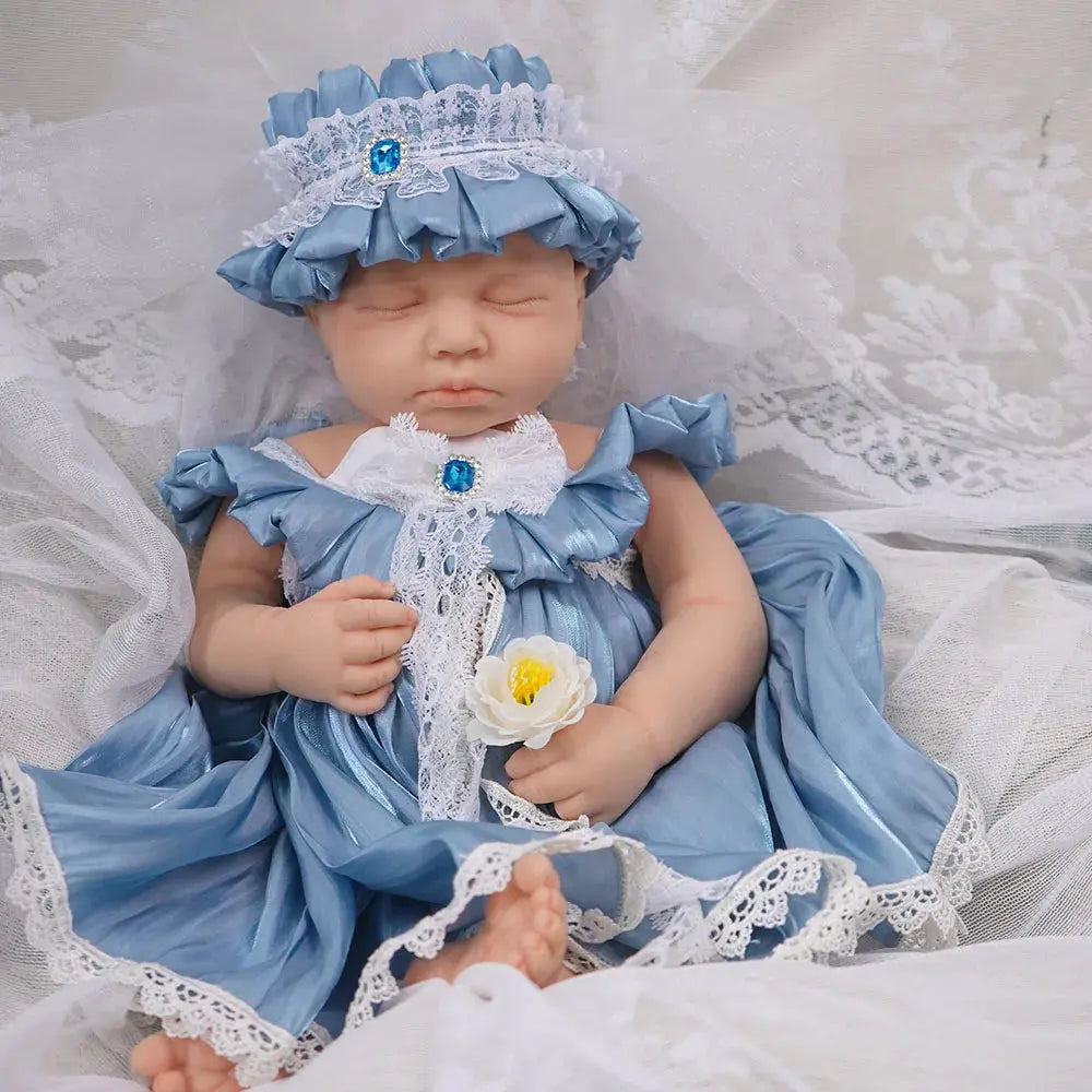 Image of Reborn Baby Dolls 18Inch Full Body Silicone Reborn Baby Doll