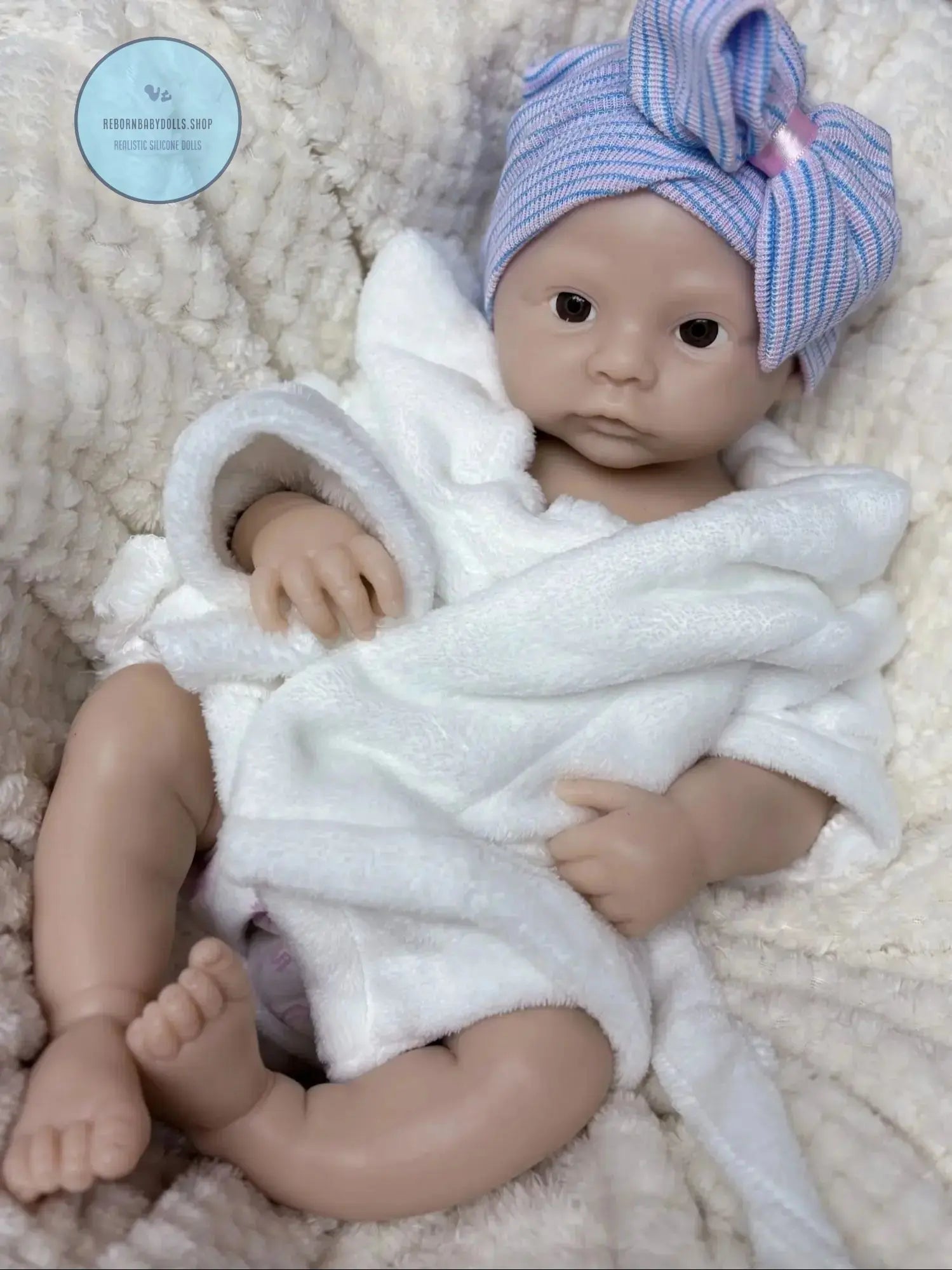 Image of Reborn Baby Dolls 18Inch Open Mouth Meadow Bebe Unpainted Solid