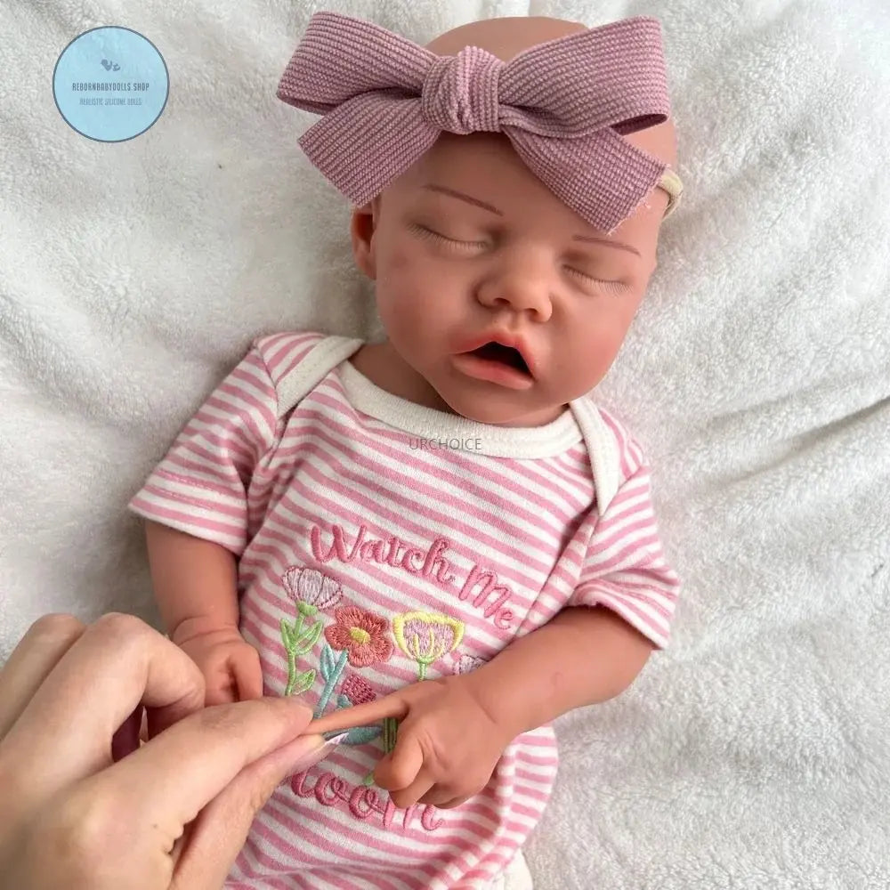 Image of Reborn Baby Dolls 18Inch Realistic Weight Newborn Baby Girl Lifelike