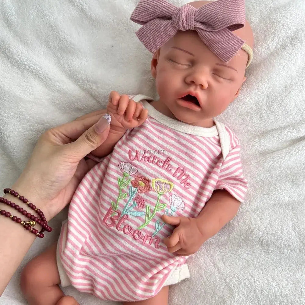 Image of Reborn Baby Dolls 18Inch Realistic Weight Newborn Baby Girl Lifelike