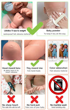 Image of Reborn Baby Dolls 18Inch Realistic Weight Newborn Baby Girl Lifelike