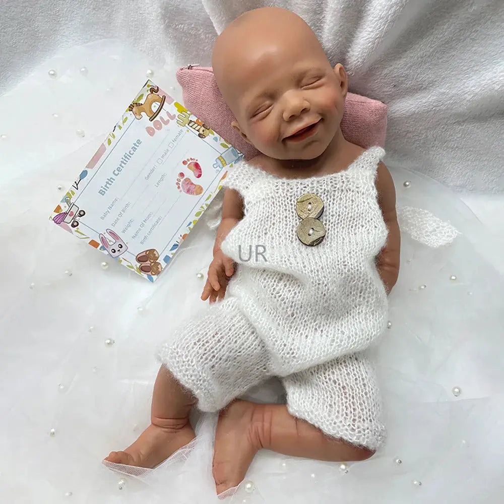 Image of Reborn Baby Dolls 18Inch Silicone Reborn Baby Girl Realistic Full