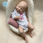 Image of Reborn Baby Dolls 18Inch Silicone Reborn Baby Girl Realistic Full