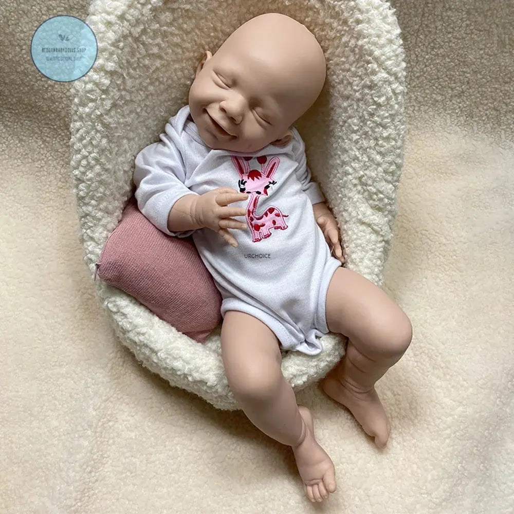 Image of Reborn Baby Dolls 18Inch Silicone Reborn Baby Girl Realistic Full