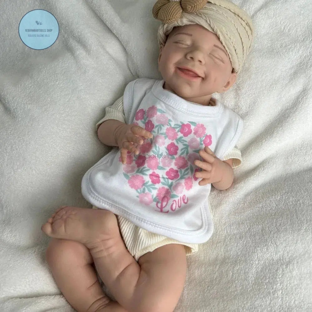 Image of Reborn Baby Dolls 18Inch Silicone Reborn Baby Girl Realistic Full