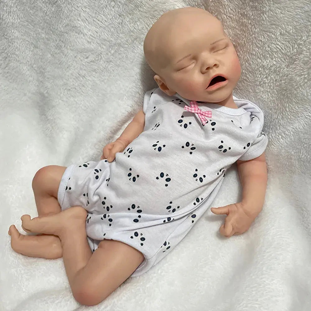 Image of Reborn Baby Dolls 18" 100% Realistic Silicone Reborn Baby Girl