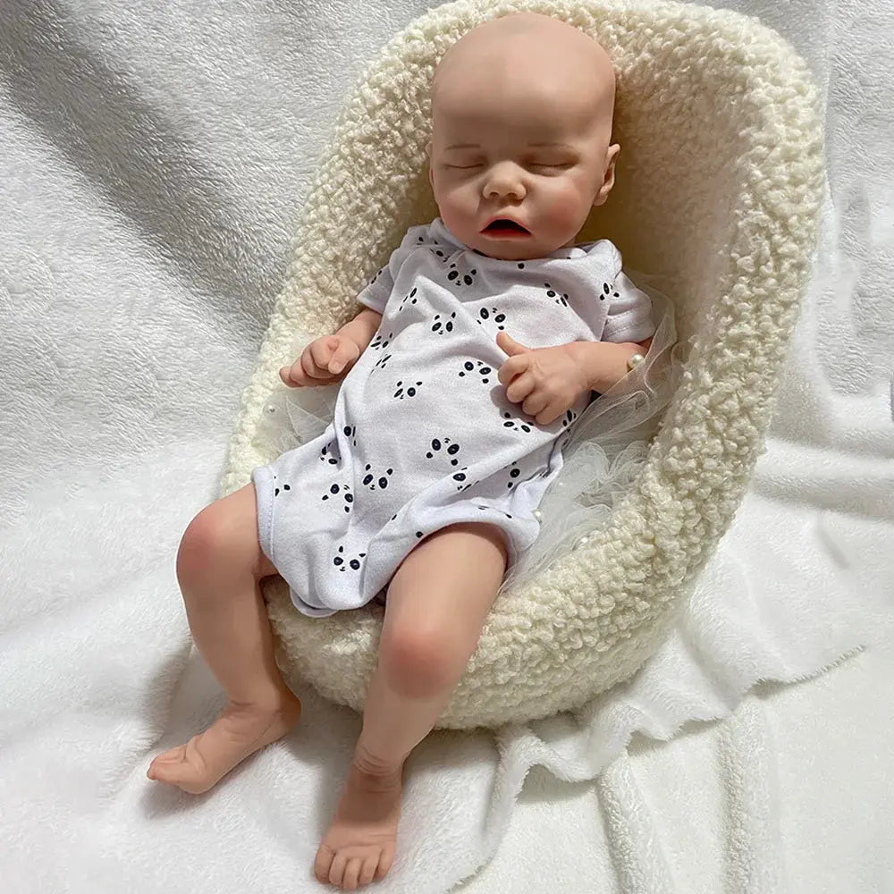 Image of Reborn Baby Dolls 18" 100% Realistic Silicone Reborn Baby Girl