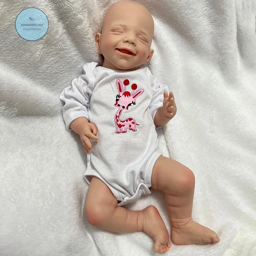 Image of Reborn Baby Dolls 18'' 2.76Kg Small Girl 100% Full Body Silicone