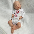 Image of Reborn Baby Dolls 18'' 2.76Kg Small Girl 100% Full Body Silicone