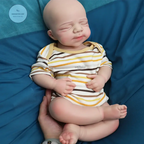 Image of Reborn Baby Dolls 18" Newborn Silicone Reborn Baby Handmade Painted