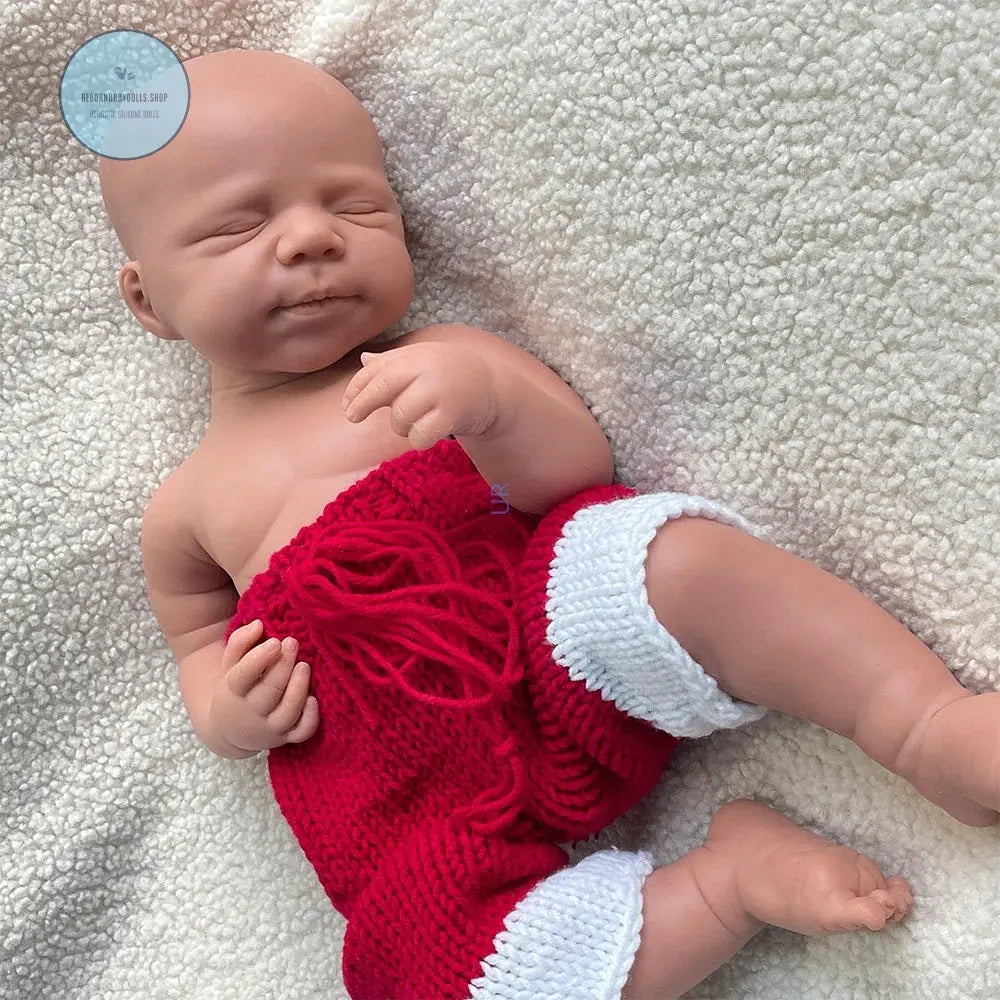 Image of Reborn Baby Dolls 18" Newborn Silicone Reborn Baby Handmade Painted