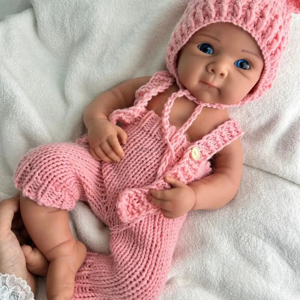 Image of Reborn Baby Dolls 19Inch High-Simulation Flexible Silicone Reborn