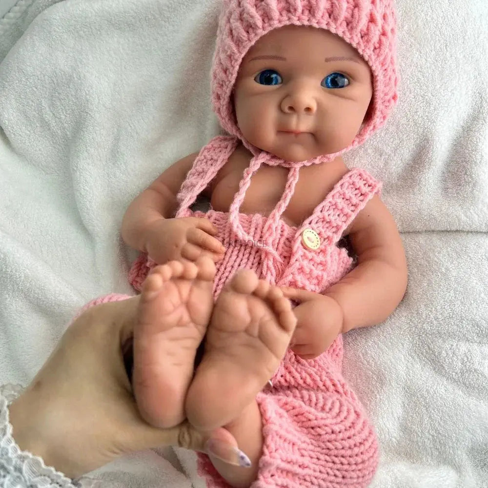Image of Reborn Baby Dolls 19Inch High-Simulation Flexible Silicone Reborn