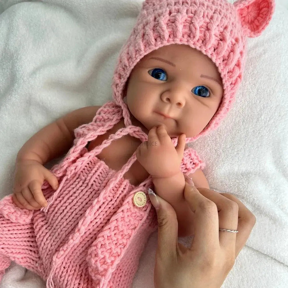 Image of Reborn Baby Dolls 19Inch High-Simulation Flexible Silicone Reborn