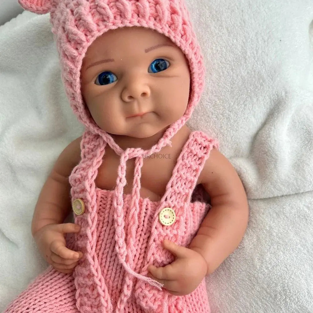 Image of Reborn Baby Dolls 19Inch High-Simulation Flexible Silicone Reborn