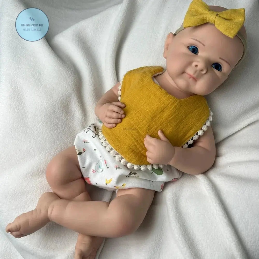 Image of Reborn Baby Dolls 19Inch High-Simulation Flexible Silicone Reborn