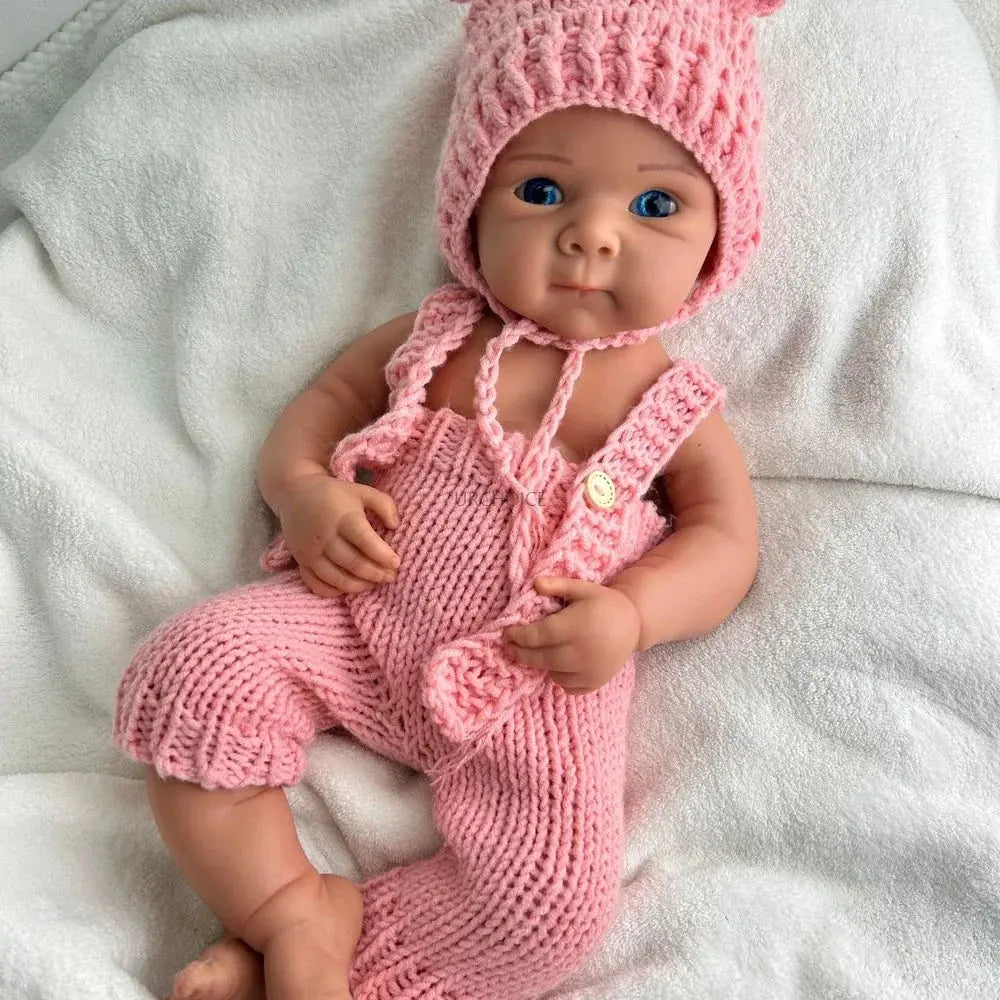 Image of Reborn Baby Dolls 19Inch High-Simulation Flexible Silicone Reborn