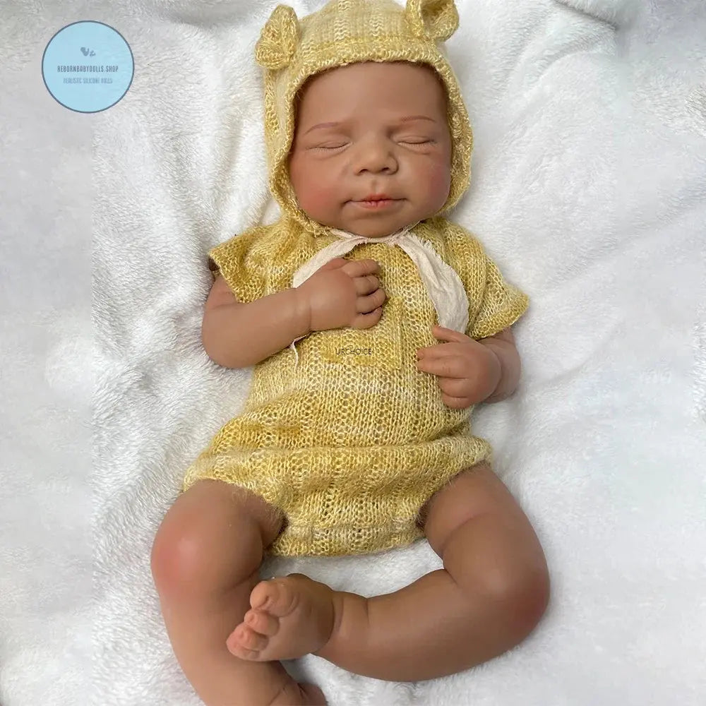 Image of Reborn Baby Dolls 19Inch Lifelike Silicone Reborn Baby Girl & Boy