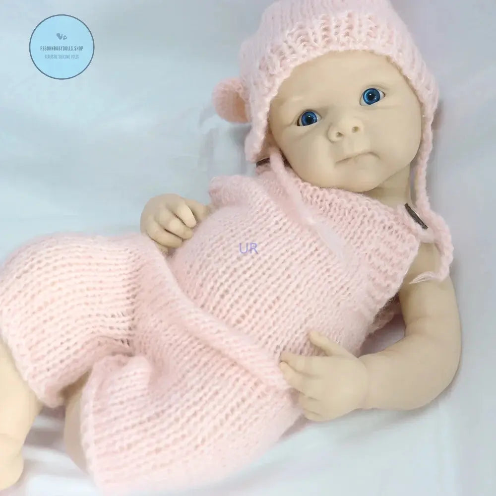 Image of Reborn Baby Dolls 19" Platinum Silicone Reborn Doll Whole Body Soft