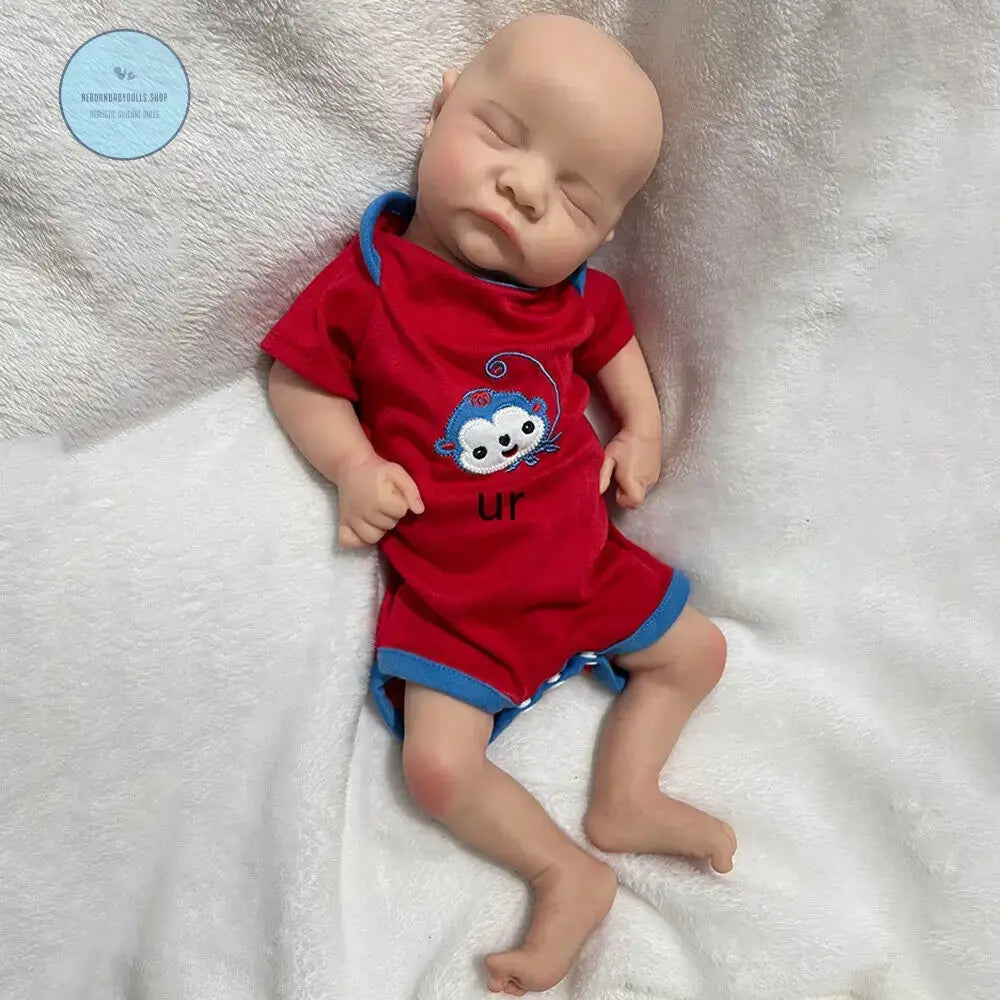 Image of Reborn Baby Dolls 1:1 Lifelike Visible Veins Silicone Reborn Baby Boy