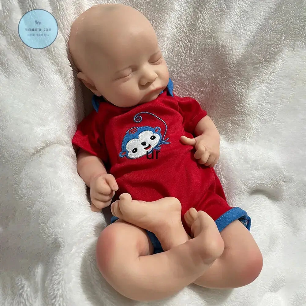 Image of Reborn Baby Dolls 1:1 Lifelike Visible Veins Silicone Reborn Baby Boy