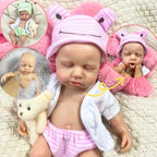 Image of Reborn Baby Dolls 2 Options Mini 33Cm Full Solid Silicone Reborn Baby