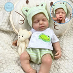 Image of Reborn Baby Dolls 2 Options Mini 33Cm Full Solid Silicone Reborn Baby