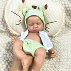 Image of Reborn Baby Dolls 2 Options Mini 33Cm Full Solid Silicone Reborn Baby