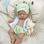 Image of Reborn Baby Dolls 2 Options Mini 33Cm Full Solid Silicone Reborn Baby