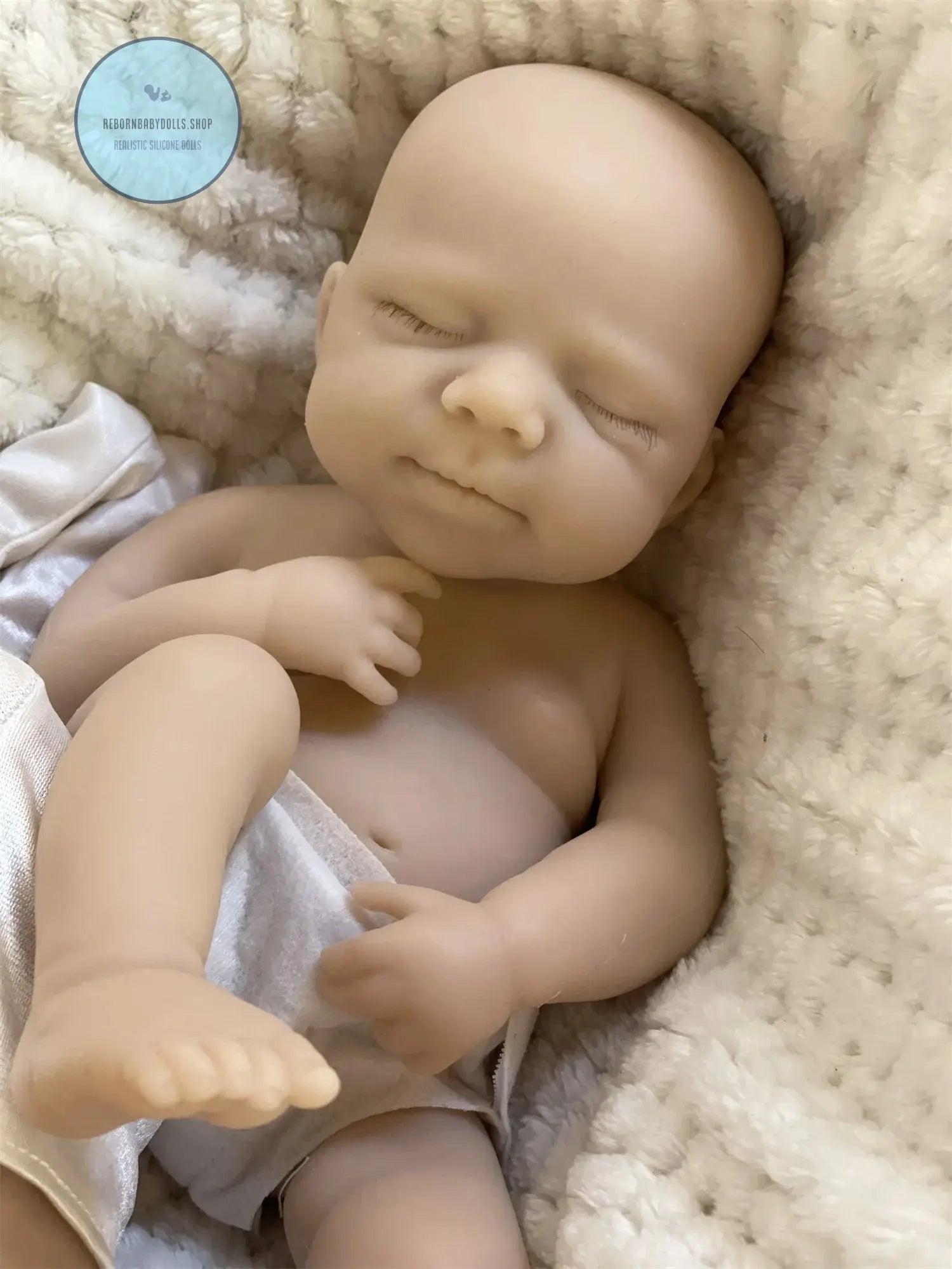 Image of Reborn Baby Dolls 2 Styles/Can Open Mouth 33Cm Unpainted Washable