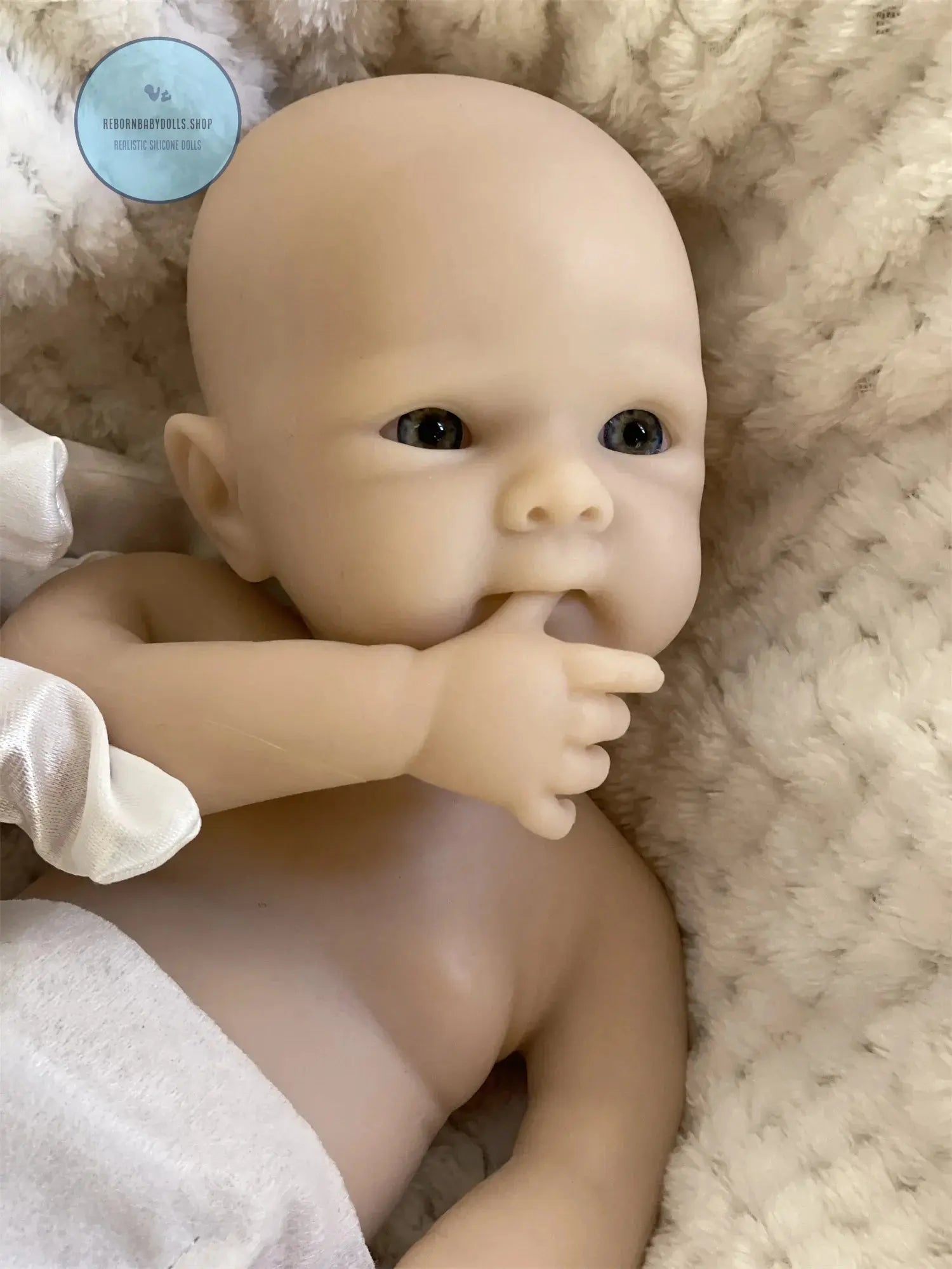 Image of Reborn Baby Dolls 2 Styles/Can Open Mouth 33Cm Unpainted Washable