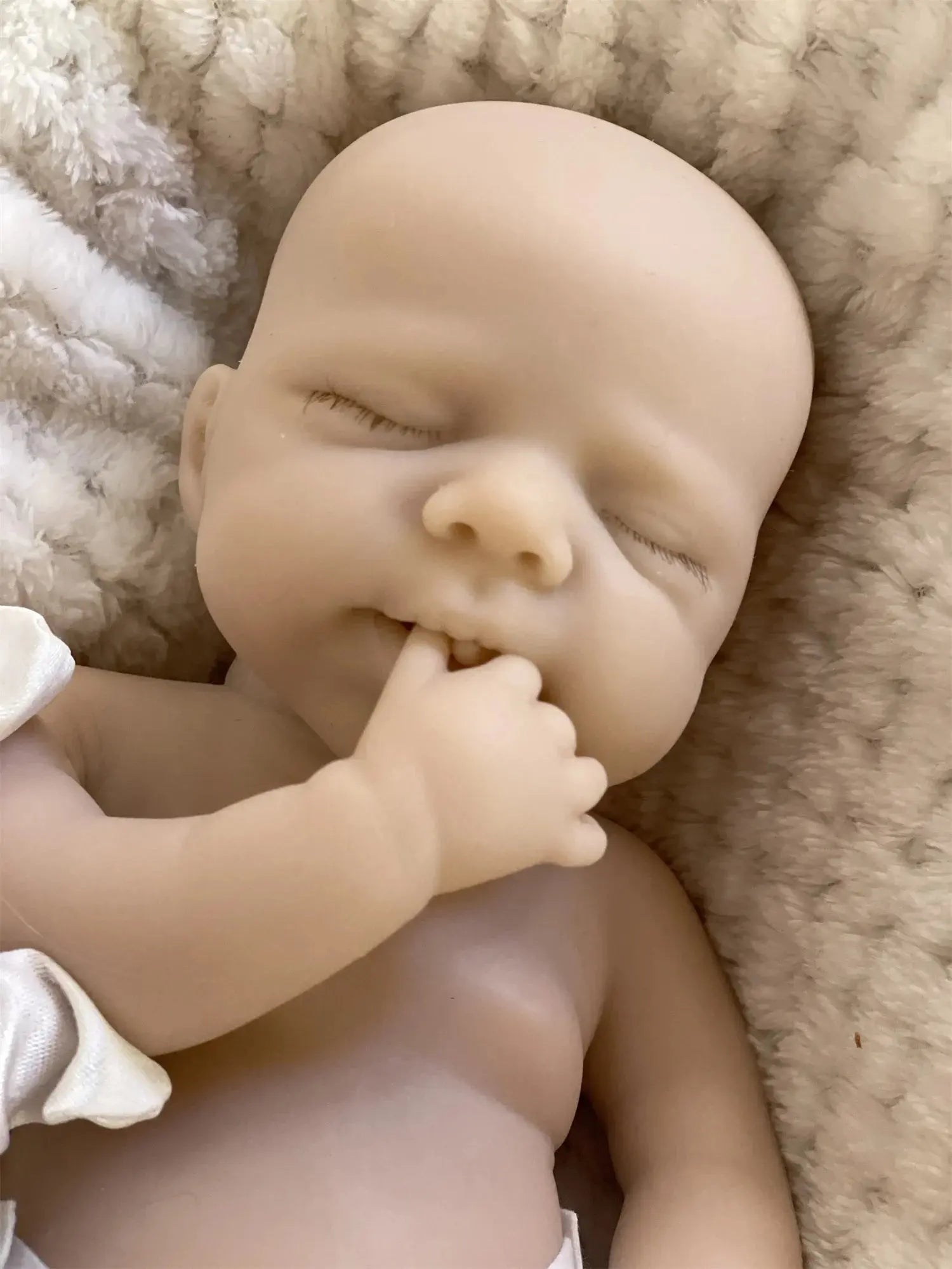 Image of Reborn Baby Dolls 2 Styles/Can Open Mouth 33Cm Unpainted Washable