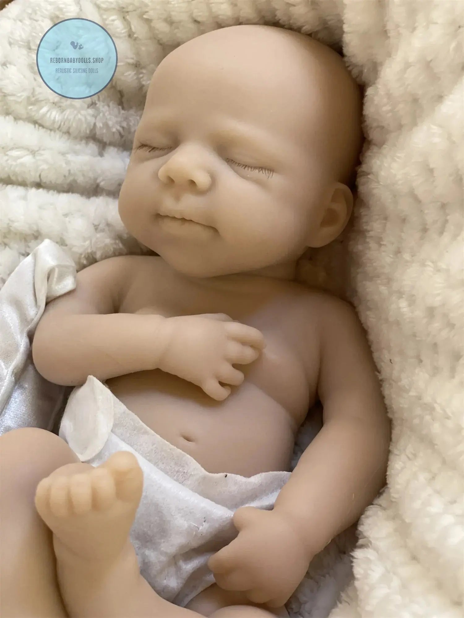 Image of Reborn Baby Dolls 2 Styles/Can Open Mouth 33Cm Unpainted Washable