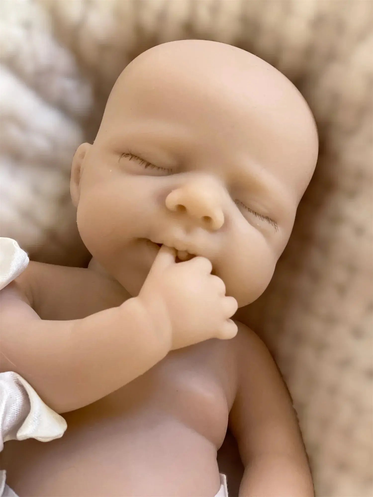 Image of Reborn Baby Dolls 2 Styles/Can Open Mouth 33Cm Unpainted Washable