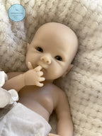 Image of Reborn Baby Dolls 2 Styles/Can Open Mouth 33Cm Unpainted Washable