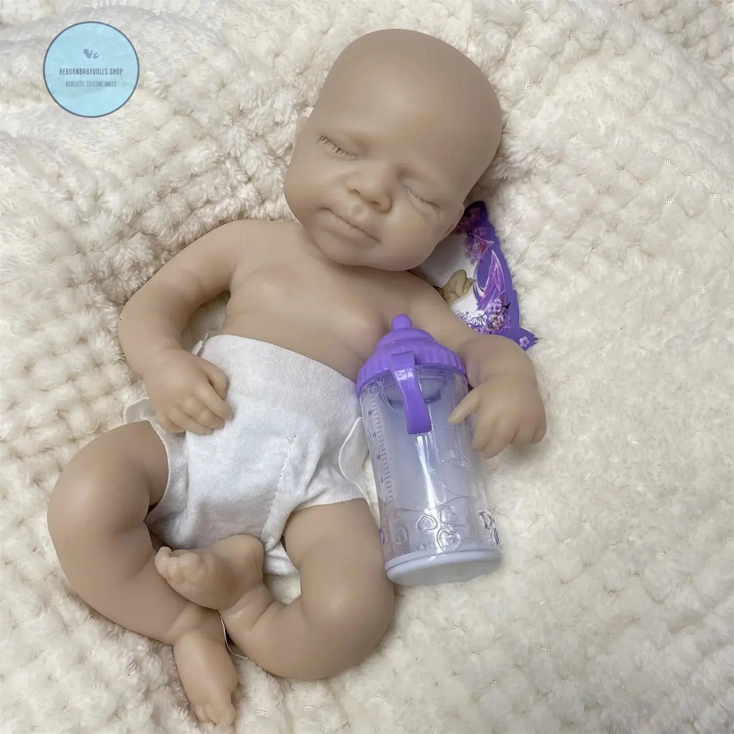 Image of Reborn Baby Dolls 2 Styles/Can Open Mouth 33Cm Unpainted Washable