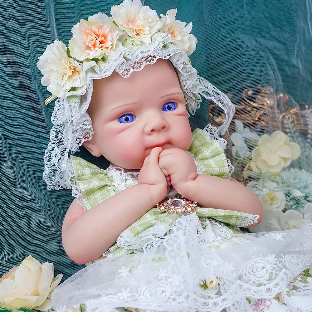 Image of Reborn Baby Dolls 20.47Inch Big Reborn Full Body Silicone Doll