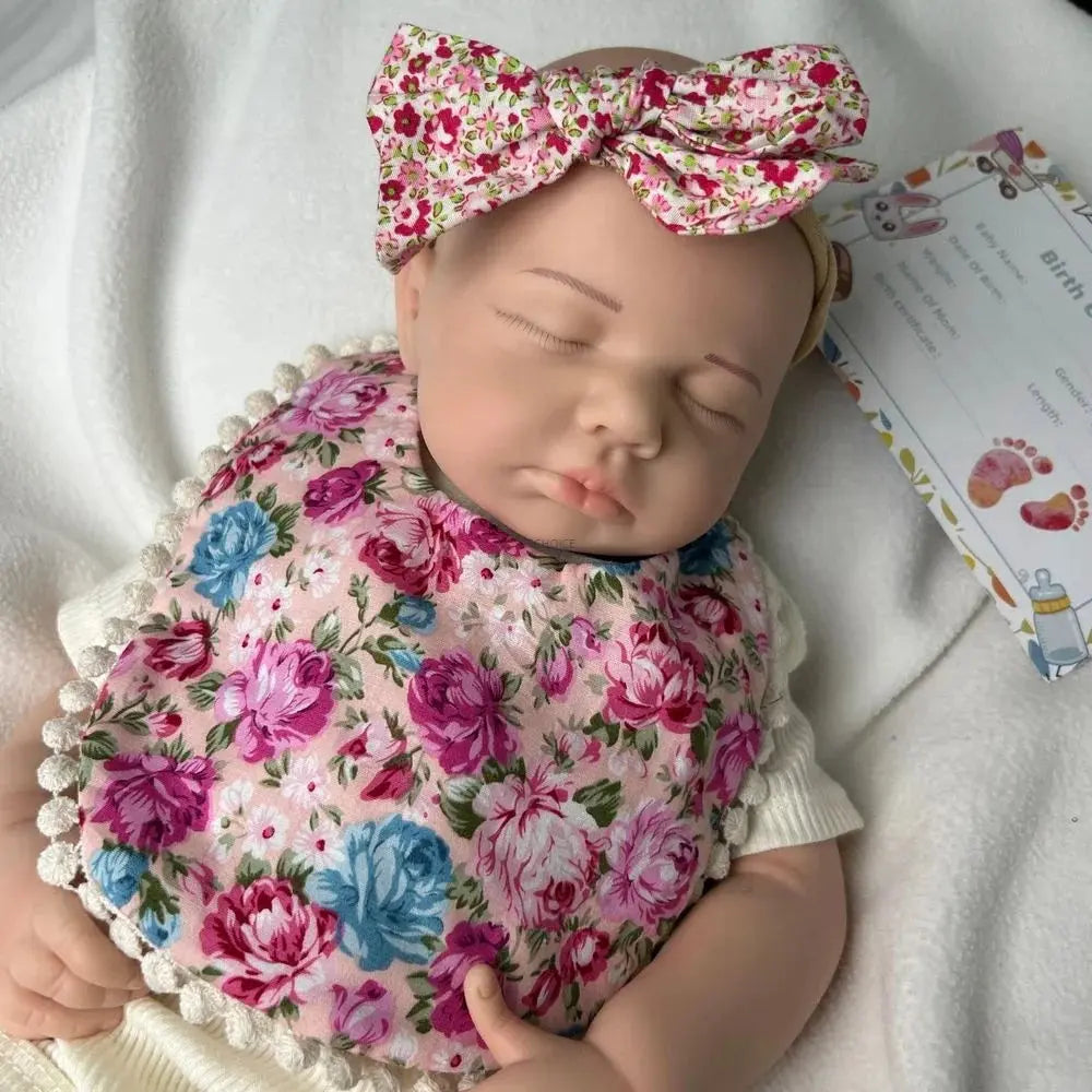 Image of Reborn Baby Dolls 20Inch Handamde Full Body Soft Silicone Reborn Baby