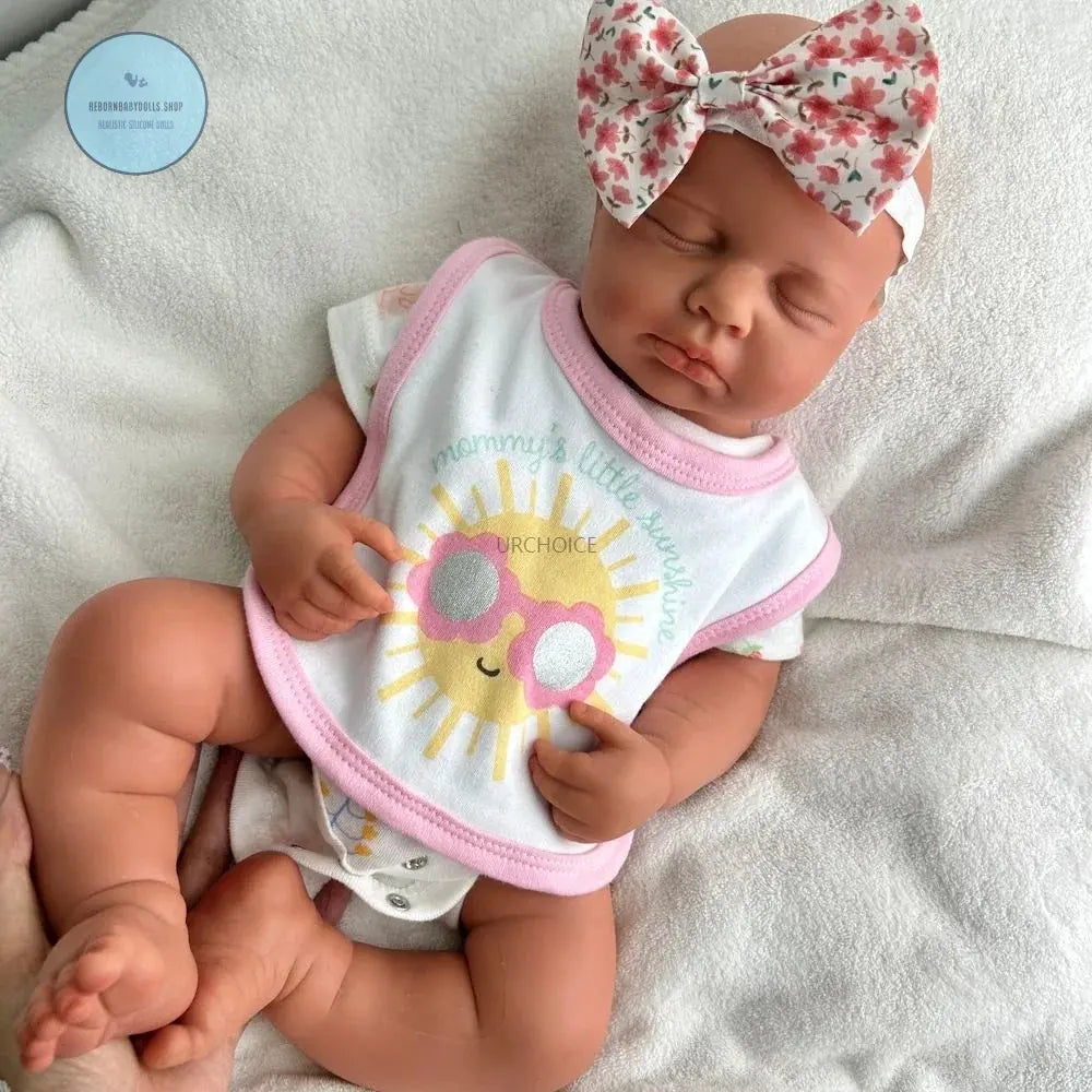 Image of Reborn Baby Dolls 20Inch Handamde Full Body Soft Silicone Reborn Baby