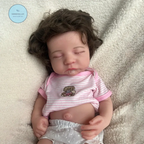 Image of Reborn Baby Dolls 20Inch Handmade Silicone Reborn Baby Girl Rooted