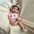 Image of Reborn Baby Dolls 20Inch Handmade Silicone Reborn Baby Girl Rooted