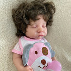 Image of Reborn Baby Dolls 20Inch Handmade Silicone Reborn Baby Girl Rooted
