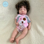 Image of Reborn Baby Dolls 20Inch Handmade Silicone Reborn Baby Girl Rooted