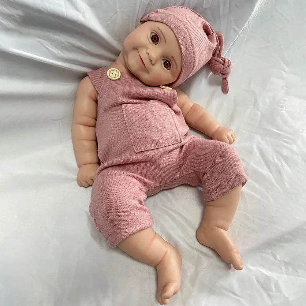 Image of Reborn Baby Dolls 20Inch Whole Silicone Reborn Cuddle Baby Girl 8.7Lb